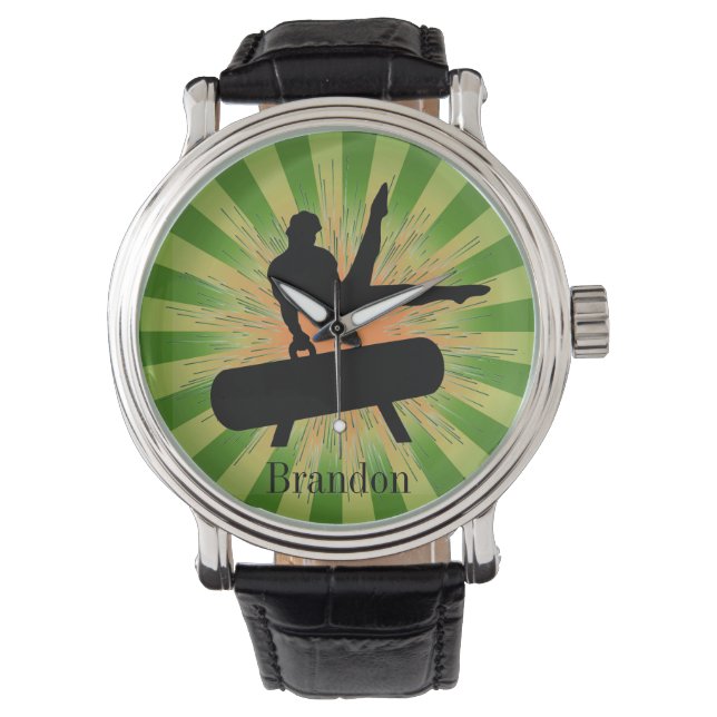 Design-Uhr für Gymnastik Armbanduhr (Vorderseite)