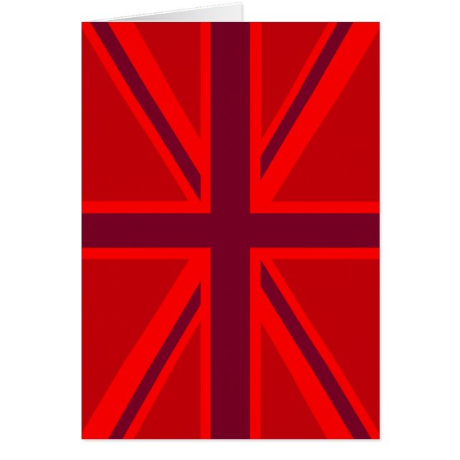 Design Union Jack à accent rouge (Devant)
