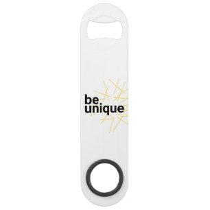 Design urbain moderne et simple de "Be Unique"