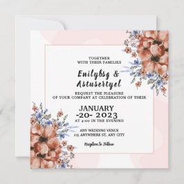 Design-Vector für elegante Karten-Einladungs-Karte Einladung