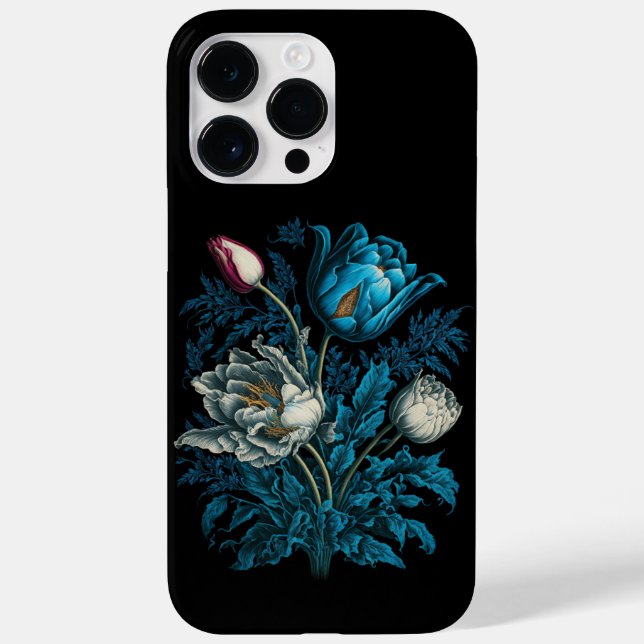 Design viktorianischer Blume - Ein zeitloser Klass Case-Mate iPhone 14 Pro Max Hülle (Rückseite)