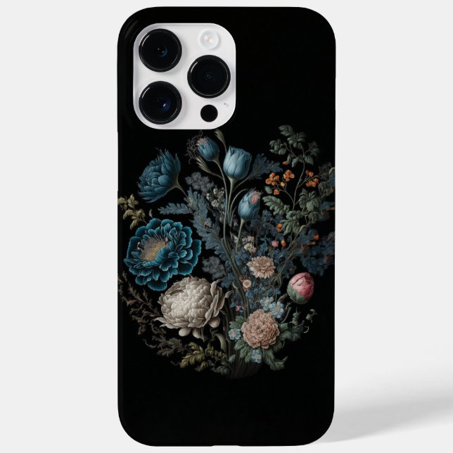 Design viktorianischer Blume - Ein zeitloser Klass Case-Mate iPhone 14 Pro Max Hülle (Rückseite)