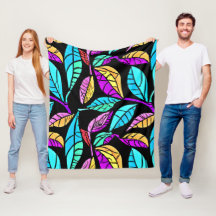 Design von Blätter aus festem Glas