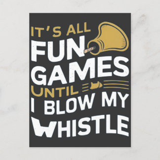 Design von Falsch- und Games-Referenz-Anführungsze Postkarte