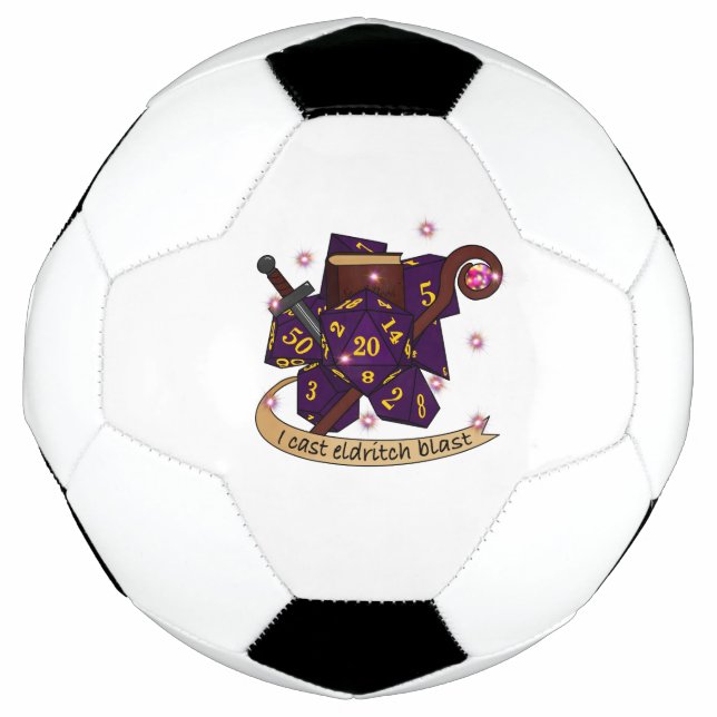 Design von Hexenmeisterwürfen Fußball (Vorderseite)