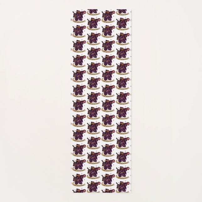 Design von Hexenmeisterwürfen Yogamatte (Vorderseite)