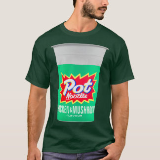 Design von Hühnern und Pilzen, Pot Noodle  T-Shirt