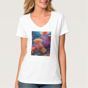 Design von Quallenfisch-T - Shirt