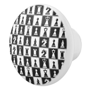 Design von Schachstücken Keramikknauf