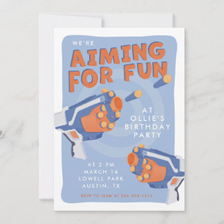 Design von Schaumkanonen Einladung