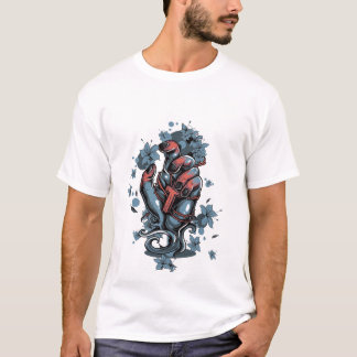 Design von T - Shirt für die menschliche Submarine