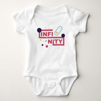 Design von unendlichen Formen Baby Strampler