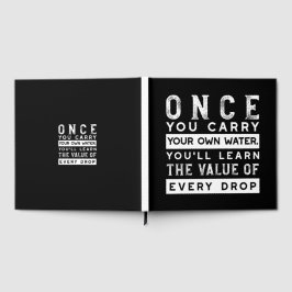 Design von Weisheit-Zitaten - Wert jedes einzelnen Gästebuch