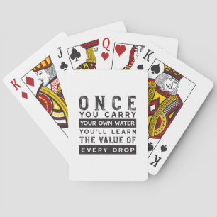 Design von Weisheit-Zitaten - Wert jedes einzelnen Spielkarten
