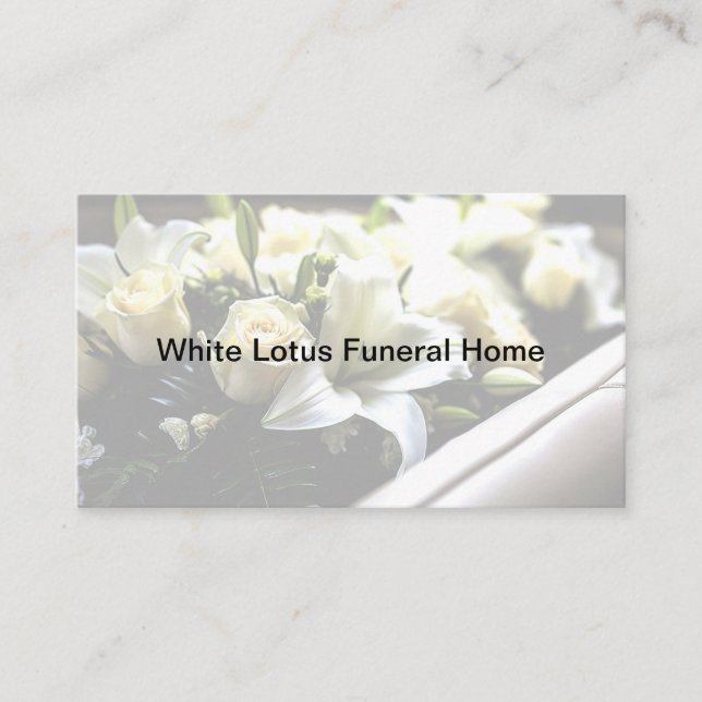 Design von Zuhause Business Cards für klassische B Visitenkarte (Vorderseite)