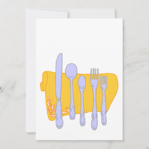 Design-Vorlage für das Abendessen