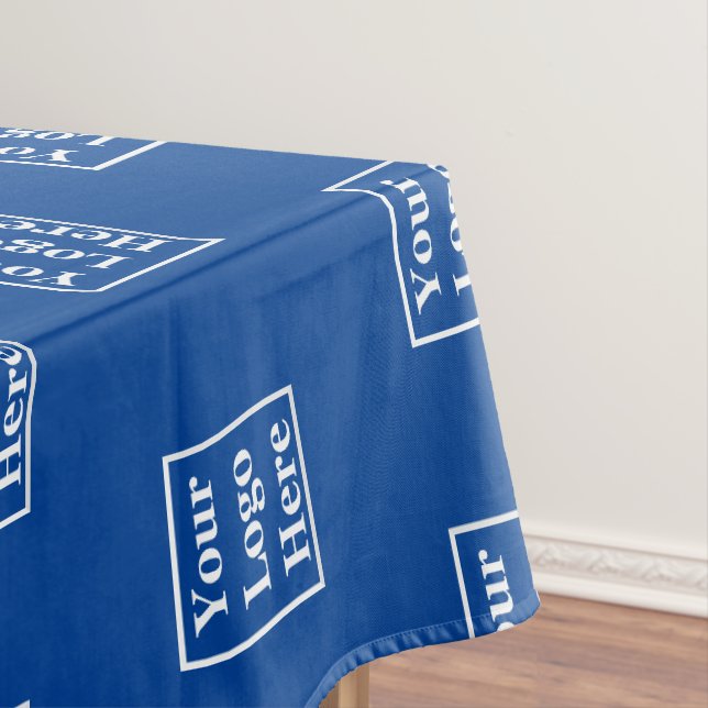 Design-Vorlage für Ihr Firmenlogo Tischdecke (Beispiel)