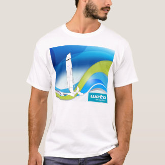 Design Weta Trimaran sur T-shirt à manches courtes