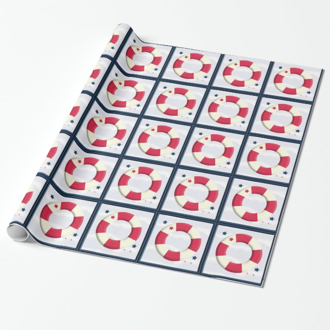 Design-Wrap für die Niedliche Lebensdauer Geschenkpapier (Ungerollt)