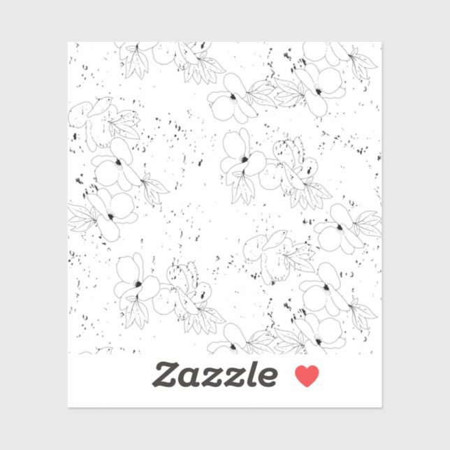 Design Zwei Aufkleber (Blatt)