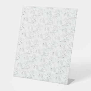 Design Zwei Sockelschild