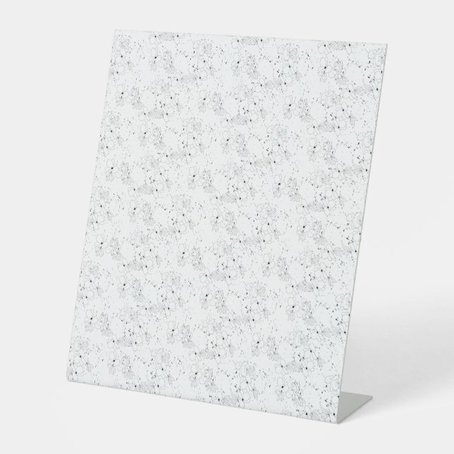 Design Zwei Sockelschild (Vorderseite)