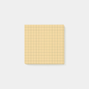 Designbüro für das gelbe gekreuzte Muster Post-it Klebezettel