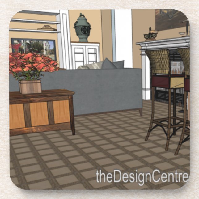 DesignCenter-Dekorkunst Getränkeuntersetzer (Vorderseite)