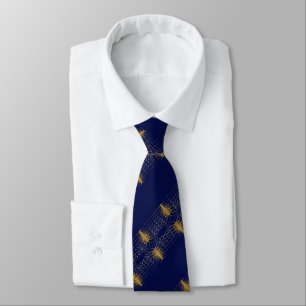 Designer 2013 Signature Series: Gold on Blue Krawatte