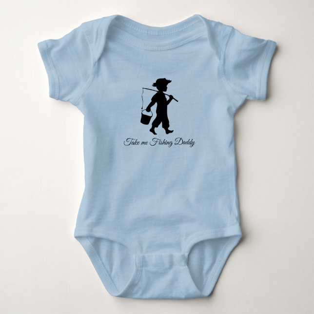 Designer Baby Jersey Bodysuit nimmt mich zum Angel Baby Strampler (Vorderseite)