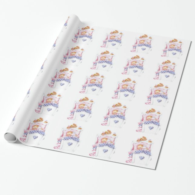 Designer-Babyparty-Geschenk-Verpackung Geschenkpapier (Ungerollt)