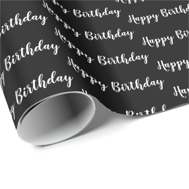Designer Birthday Geschenkwrap Geschenkpapier (Rolleneckpunkt)