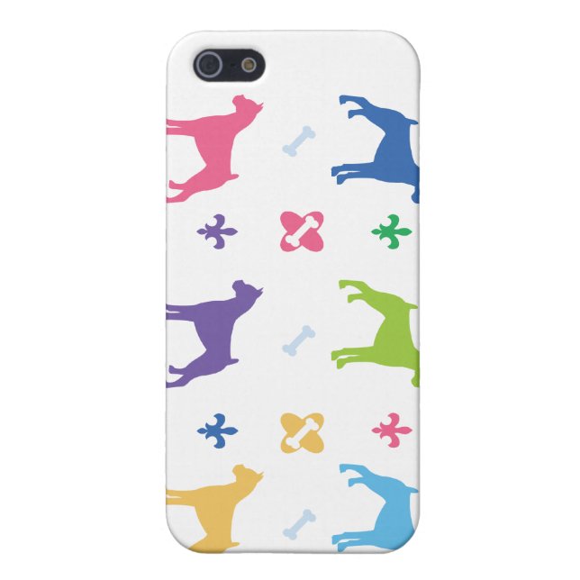 Designer-Boxer-Druck iPhone Hülle (Hinten)