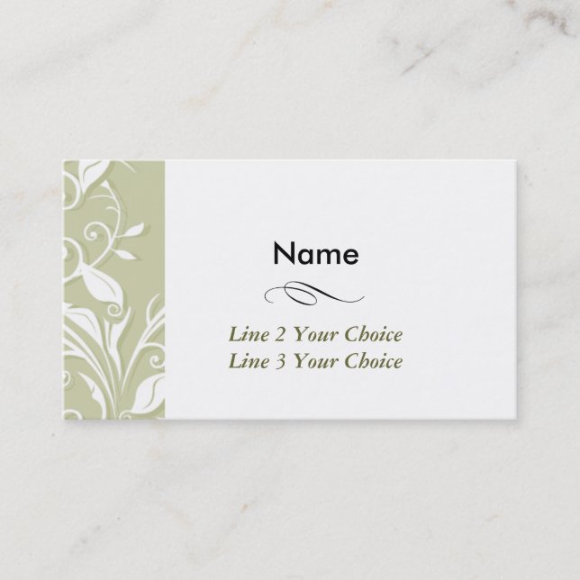 Designer Business Card Visitenkarte (Vorderseite)