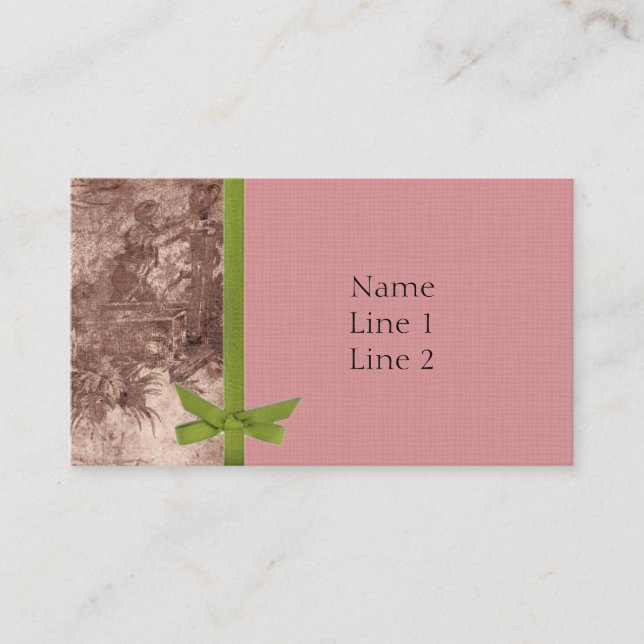 Designer Business - Cartes de profil (Devant)