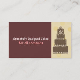Designer Cakes/Backen Visitenkarte