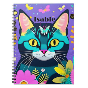 Designer Cat Liebhaber, Cat Mom Design Notizblock