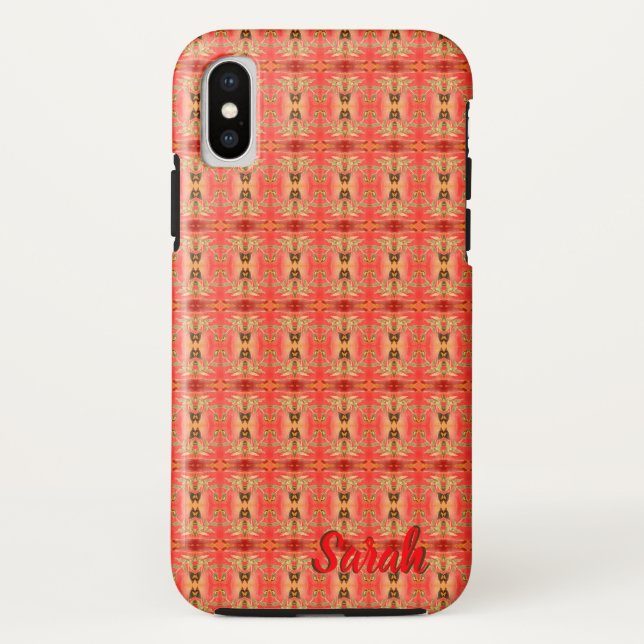 Designer Cell Case für Sarah oder You (Rückseite)