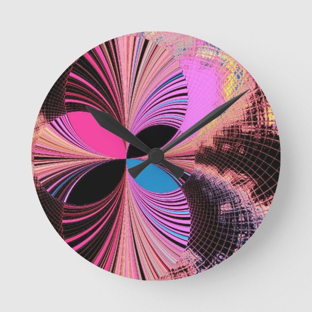 designer clocks by katinas creations runde wanduhr (Vorderseite)