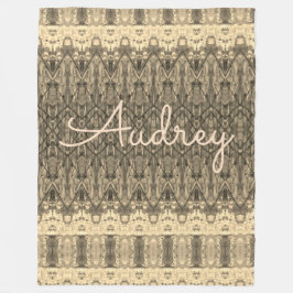 Designer-Deckblatt für Auto oder Reise Fleecedecke