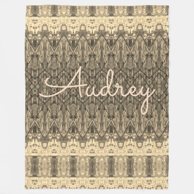 Designer-Deckblatt für Auto oder Reise Fleecedecke (Vorderseite)