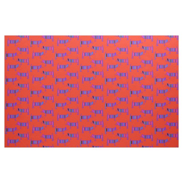 Designer Dog Fabrics - Whimsical Styles - Neu Stoff (Fat Quarter (45,7 x 55,9 cm))