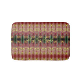 Designer Floral Mat Badematte