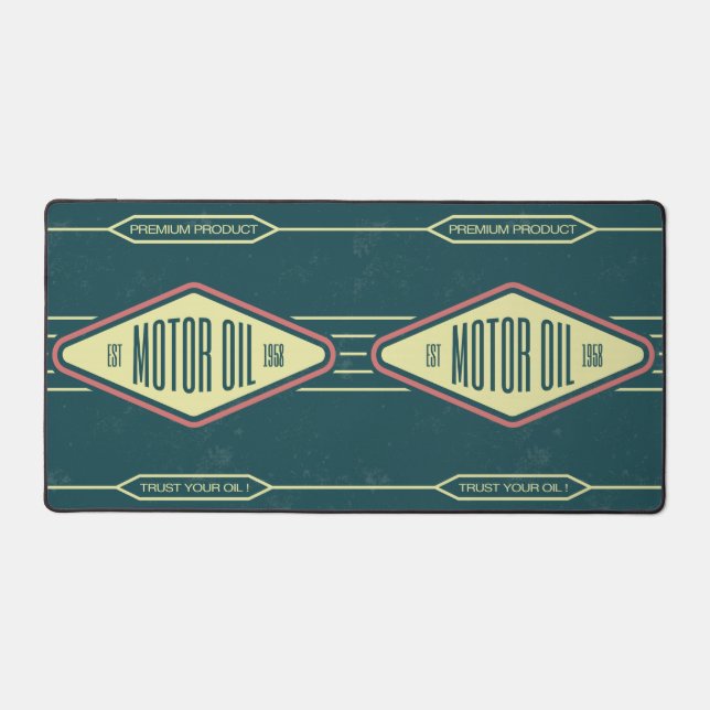 Designer für das Motorölrückführgerät Schreibtischunterlage (Vorderseite)