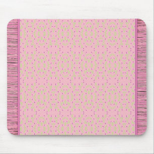Designer für winziges rosa Blumenmuster Mousepad