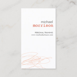 DESIGNER-GEKRITZEL Nr. 3-Visitenkarte Visitenkarte