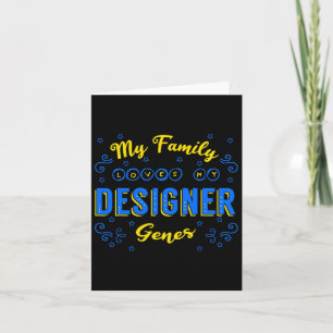 Designer Genes Down Syndrome Awareness Chromosome Karte