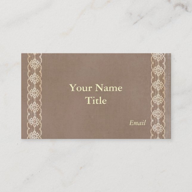 DESIGNER-GESCHÄFTSKARTE VISITENKARTE (Vorderseite)