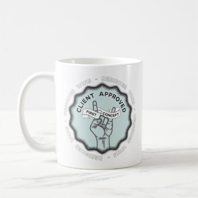 Designer gewinnt #1 kaffeetasse (Links)