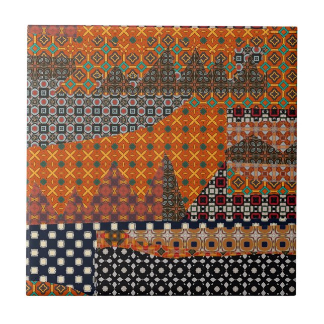 Designer-Keramik Fliese (Vorderseite)